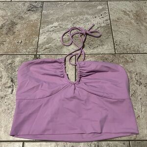 Lavender Halter Top